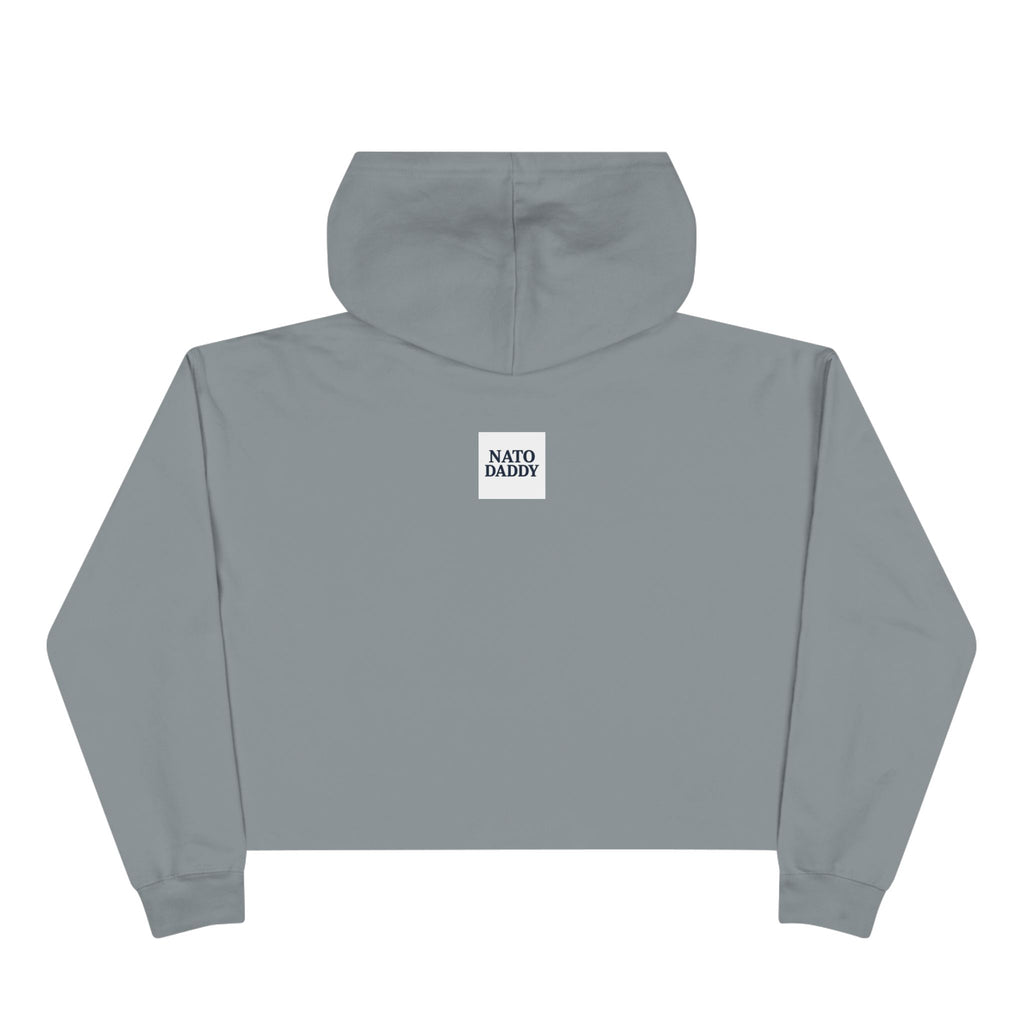 Empowering Crop Hoodie - Natodaddy Still Standing, Feminist Apparel, Social Justice Wear, Unique Gift, Inspiring Fashion