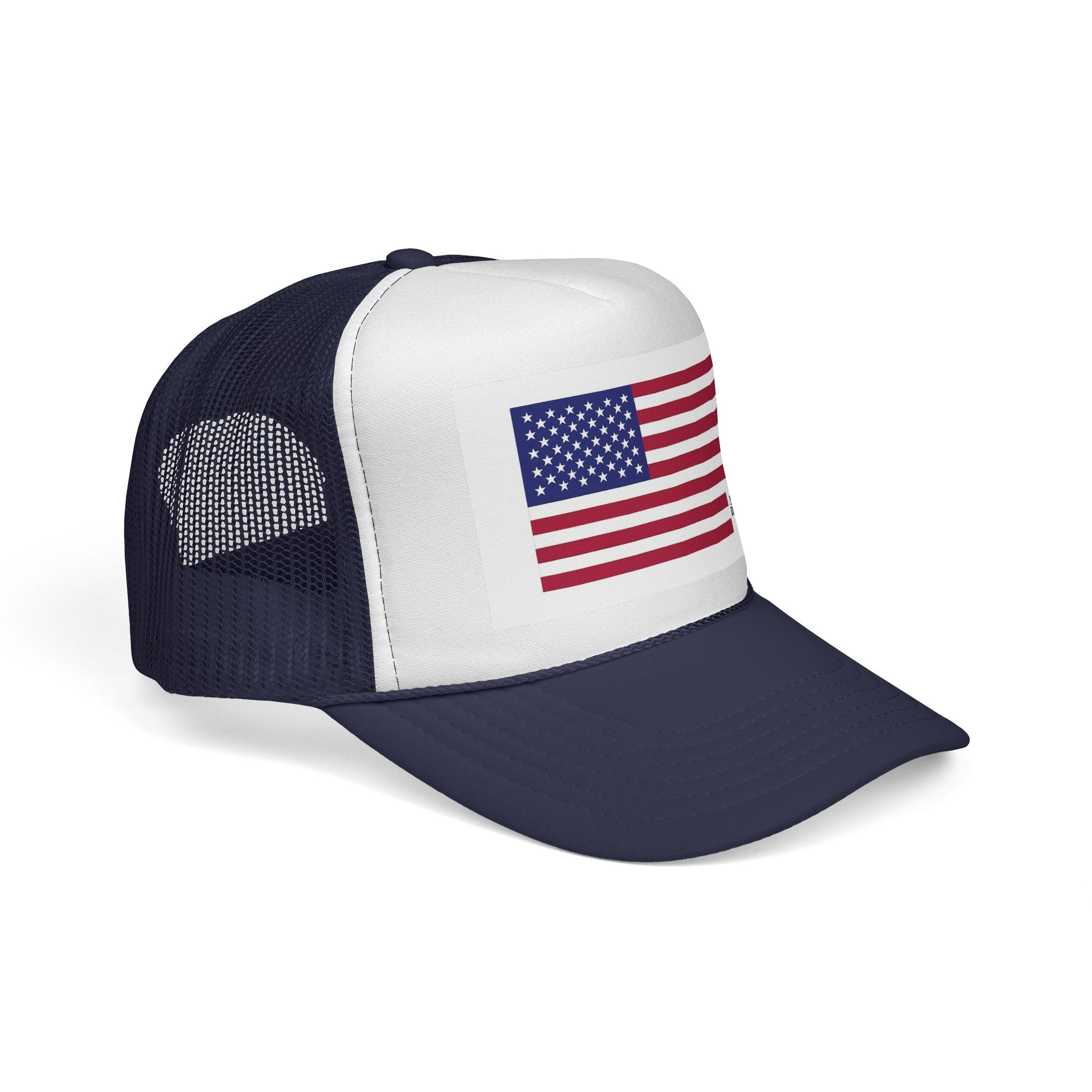 Patriotic Trucker Cap, American Flag Hat, Outdoor Hat, Festival Apparel, Summer Accessories, Gift for Him/Her, USA Pride
