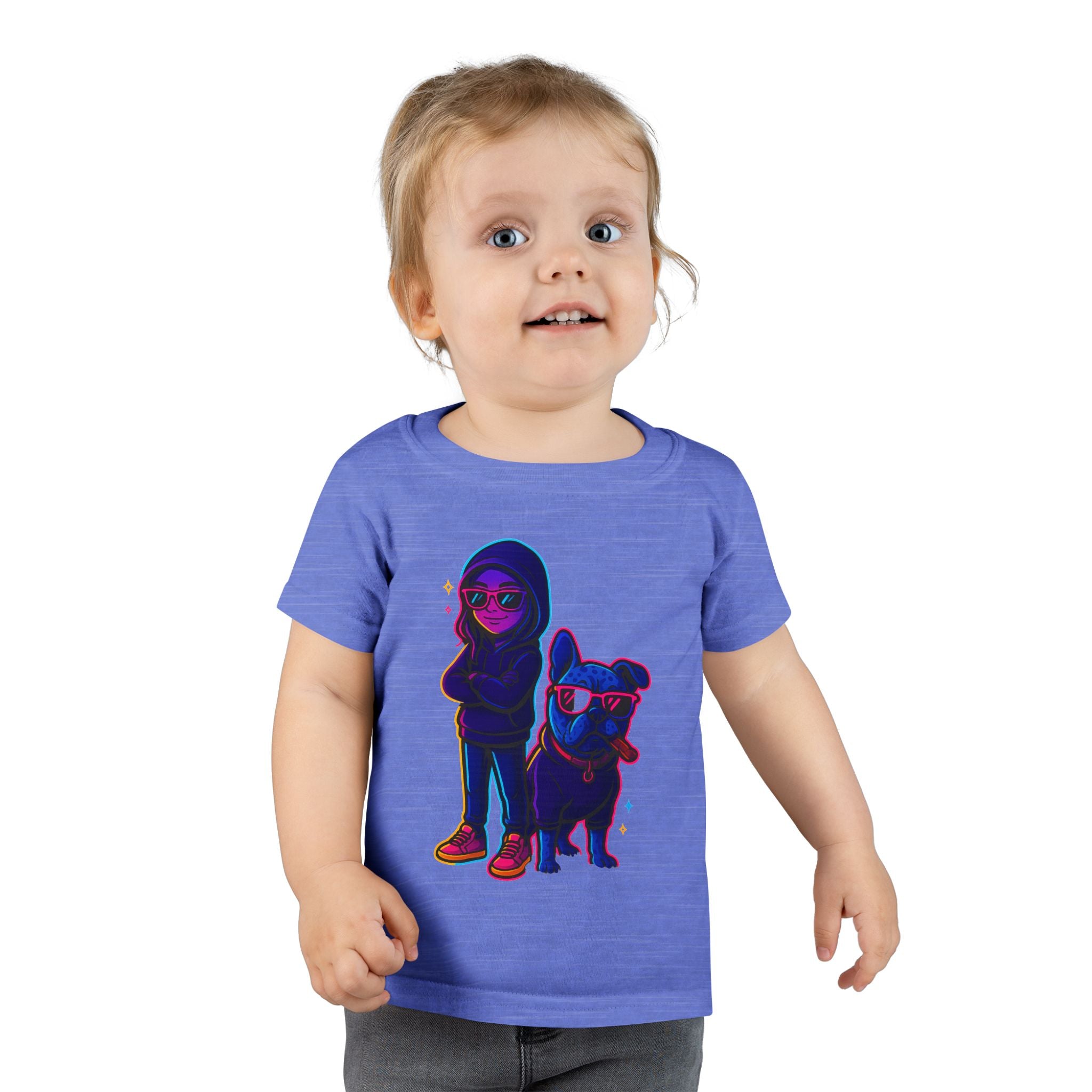 Cool Kids' Toddler T-Shirt with Fun Graphic, Bright Yellow Tee for Playful Outfits, Gifts for Boys and Girls, Summer Wardrobe Must-Have
