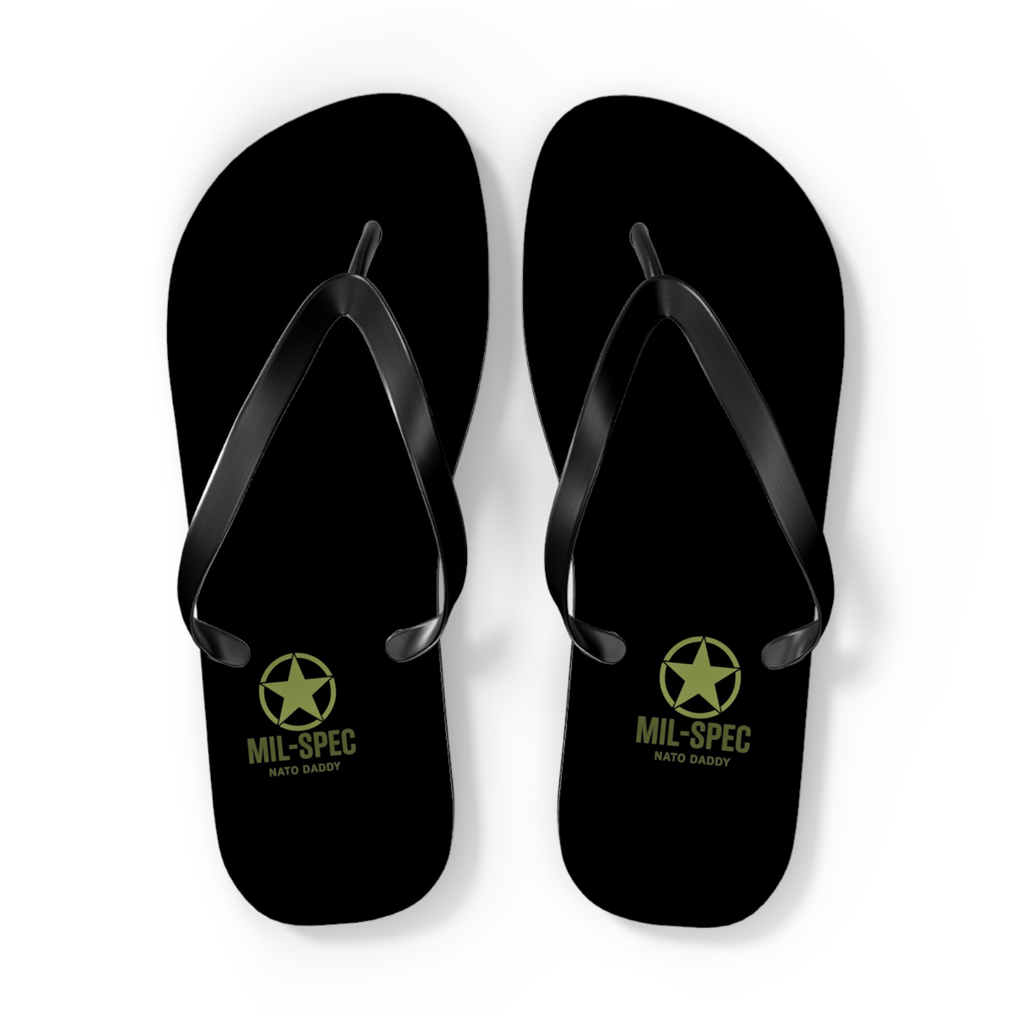 Men's Military-Inspired Flip Flops, Casual Beach Footwear, Outdoor Slippers, Summer Sandals, Customized Summer Style