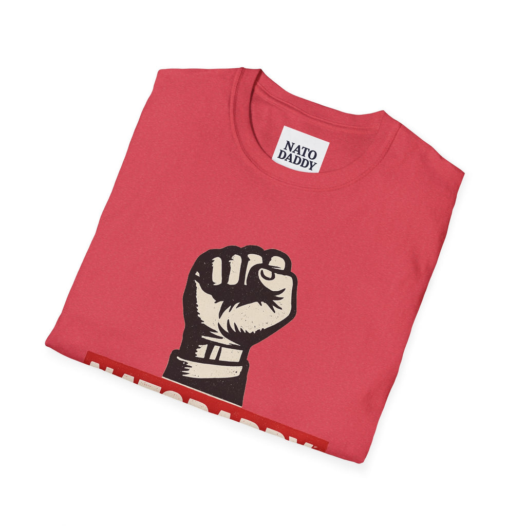 Empowering Unisex Softstyle T-Shirt - Natodaddy Still Standing, Casual Gift for Dads, Father's Day, Motivational Apparel, Unique Graphic Tee
