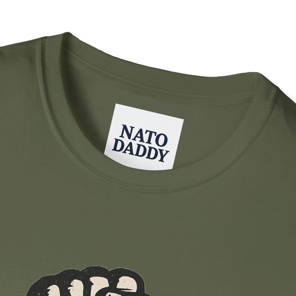 Empowering Unisex Softstyle T-Shirt - Natodaddy Still Standing, Casual Gift for Dads, Father's Day, Motivational Apparel, Unique Graphic Tee