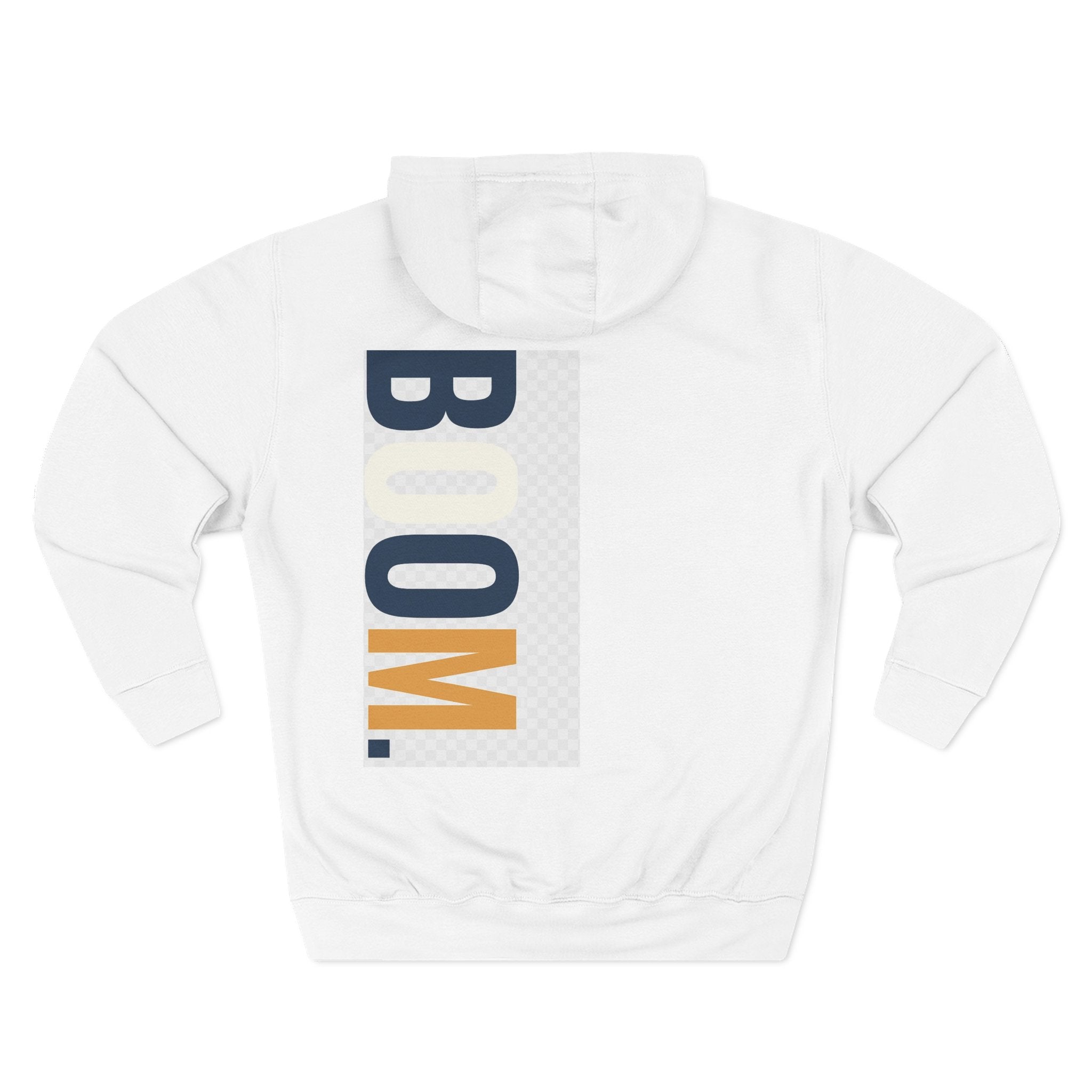 Boom Boom Team Fleece Hoodie - Cozy Sweatshirt, Gift for Sports Fans, Team Spirit Apparel, Perfect for Game Days, Casual Wear