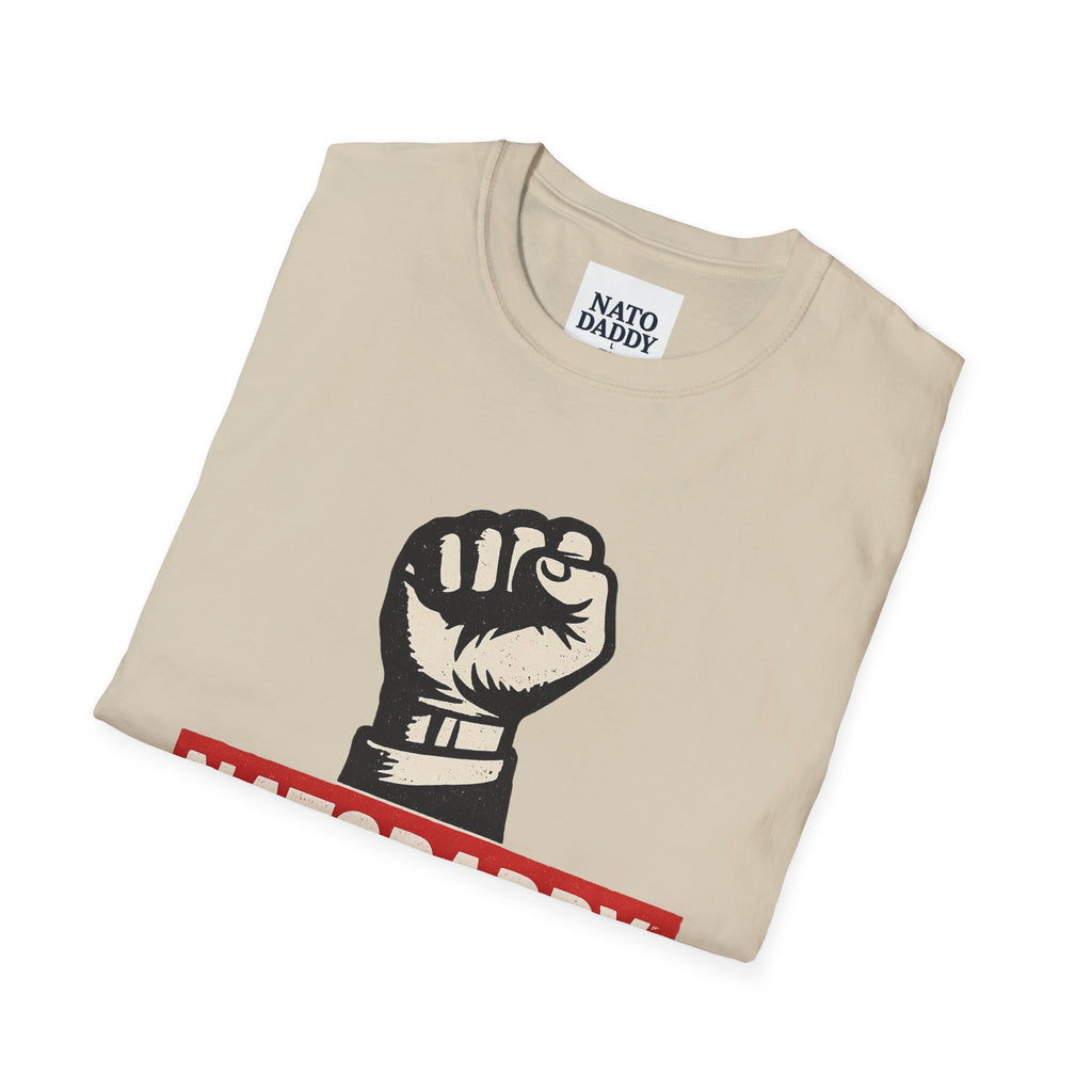 Empowering Unisex Softstyle T-Shirt - Natodaddy Still Standing, Casual Gift for Dads, Father's Day, Motivational Apparel, Unique Graphic Tee