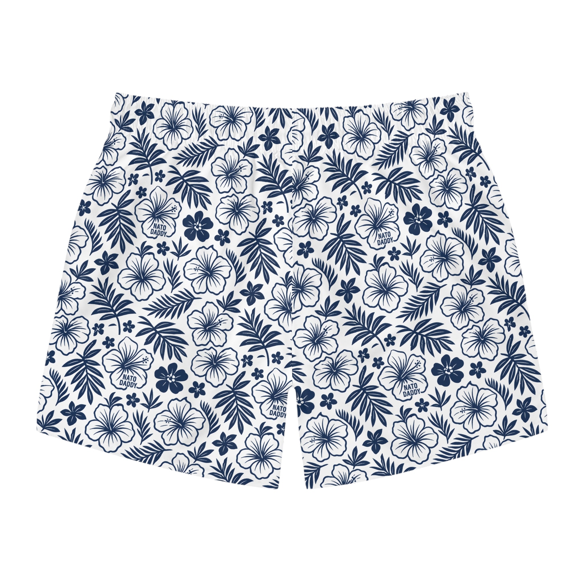 Tropical Print Swim Trunks - Fun Summer Beach Wear, Surf Shorts, Vacation Essentials, Pool Party Attire, Stylish Mens Swimwear
