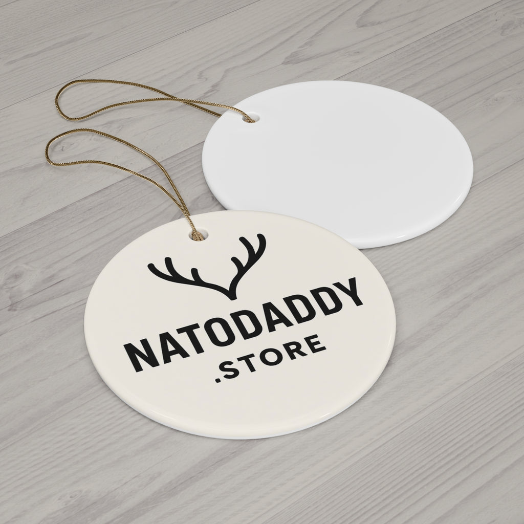Ceramic Ornament Set - Rustic Holiday Décor, Unique Gifts, Home Decorations, Christmas Tree Ornaments, Personalized Keepsakes
