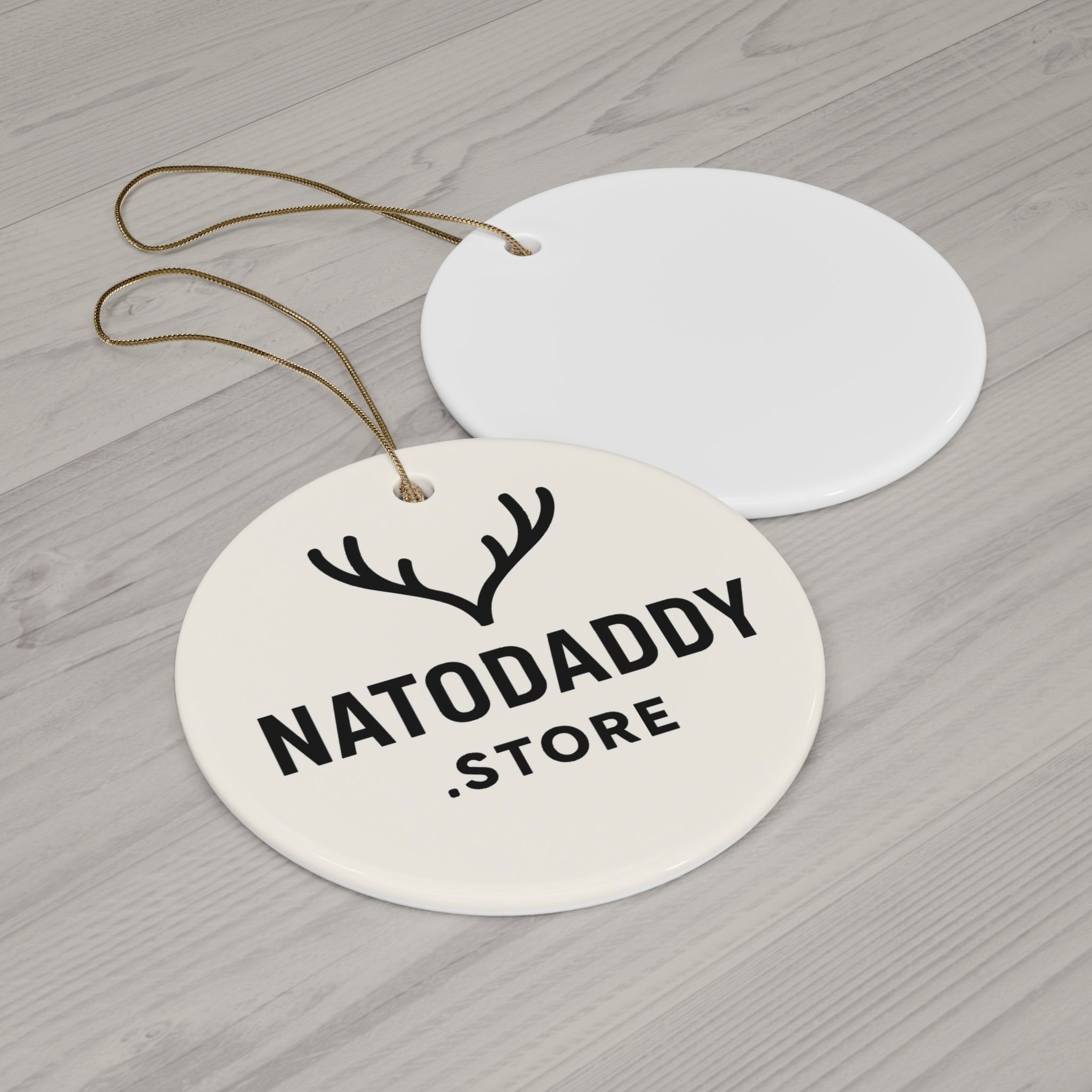 Ceramic Ornament Set - Rustic Holiday Décor, Unique Gifts, Home Decorations, Christmas Tree Ornaments, Personalized Keepsakes