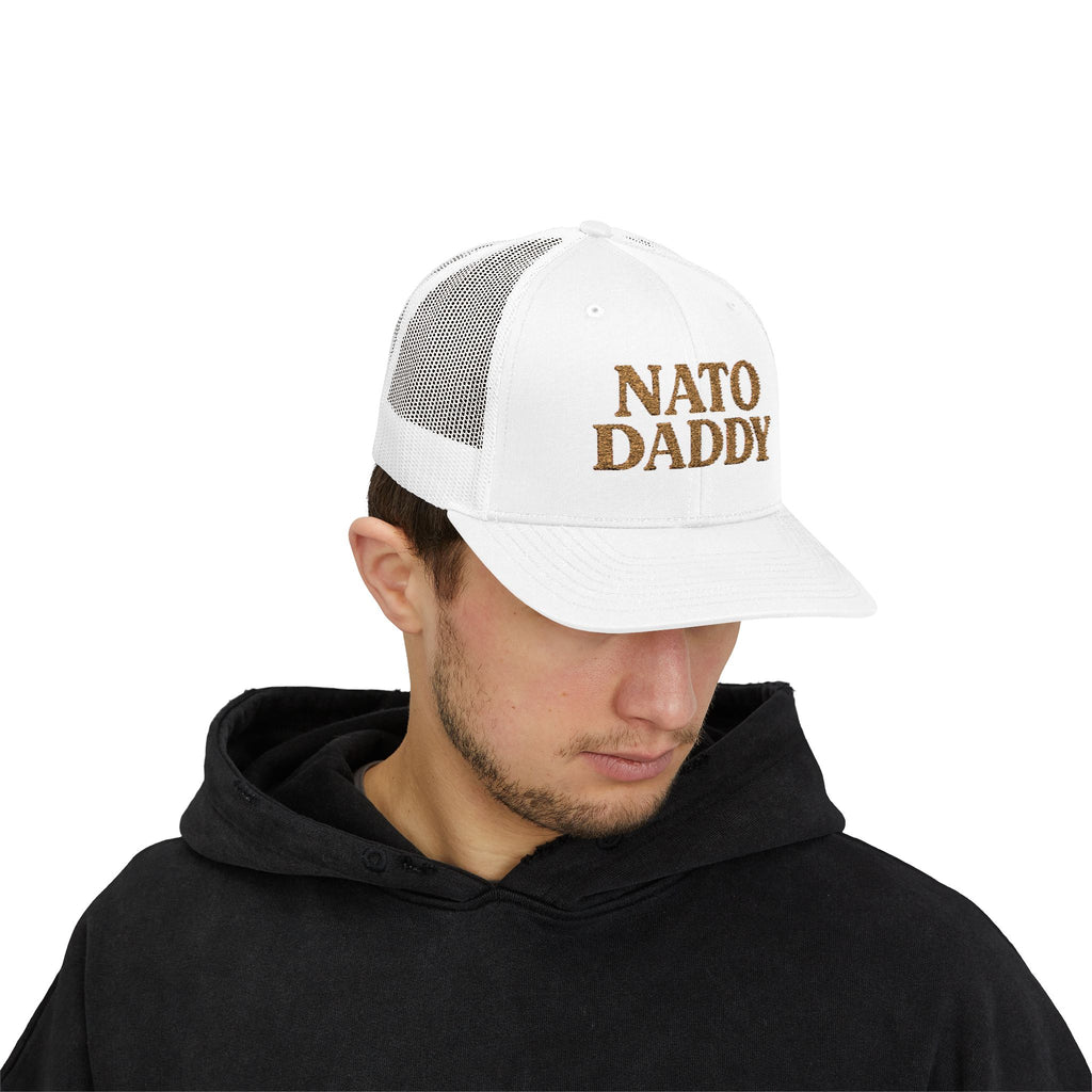 Nato Daddy Snapback Trucker Cap for Cool Dads - Trendy Gift, Summer Style, Casual Vibe, Father's Day, Outdoor Fun