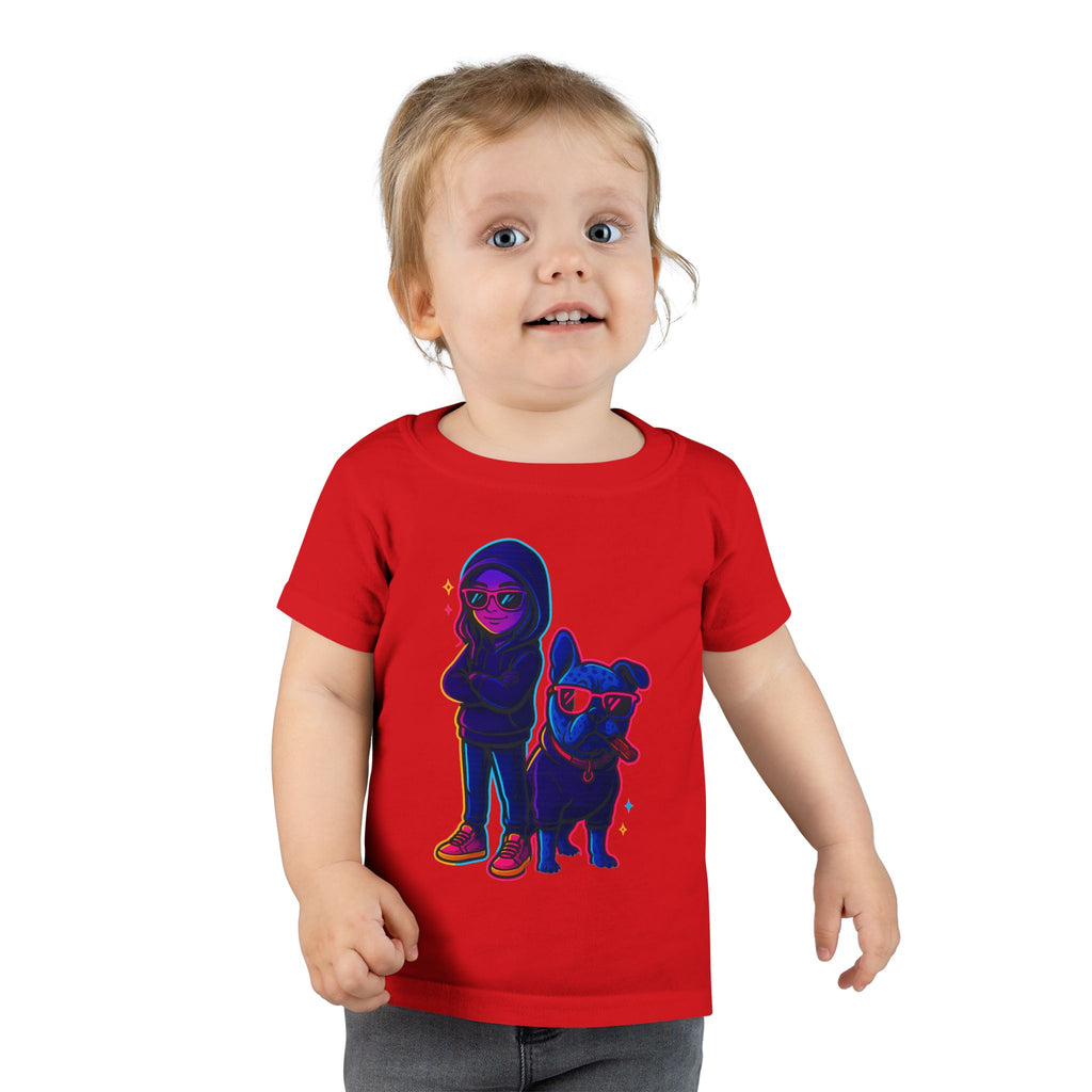 Cool Kids' Toddler T-Shirt with Fun Graphic, Bright Yellow Tee for Playful Outfits, Gifts for Boys and Girls, Summer Wardrobe Must-Have