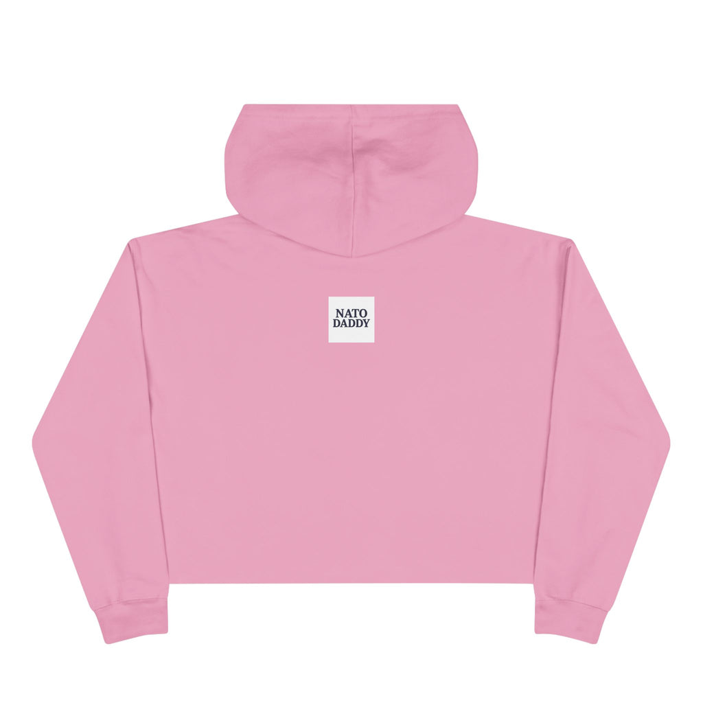 Empowering Crop Hoodie - Natodaddy Still Standing, Feminist Apparel, Social Justice Wear, Unique Gift, Inspiring Fashion