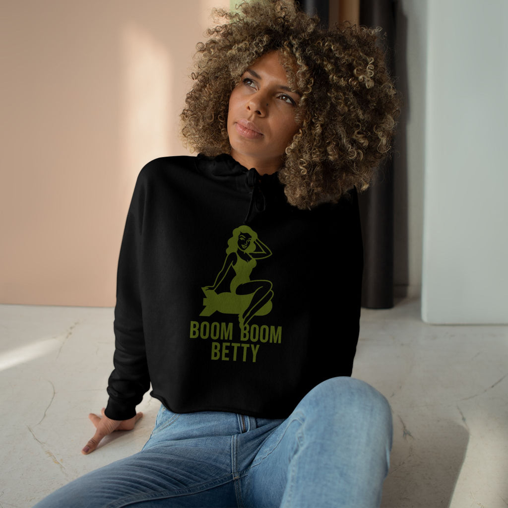 Funny Graphic Crop Hoodie, Trendy Casual Wear, Perfect Gift for Dad, Unique Party Apparel, Comfortable Summer Fashion