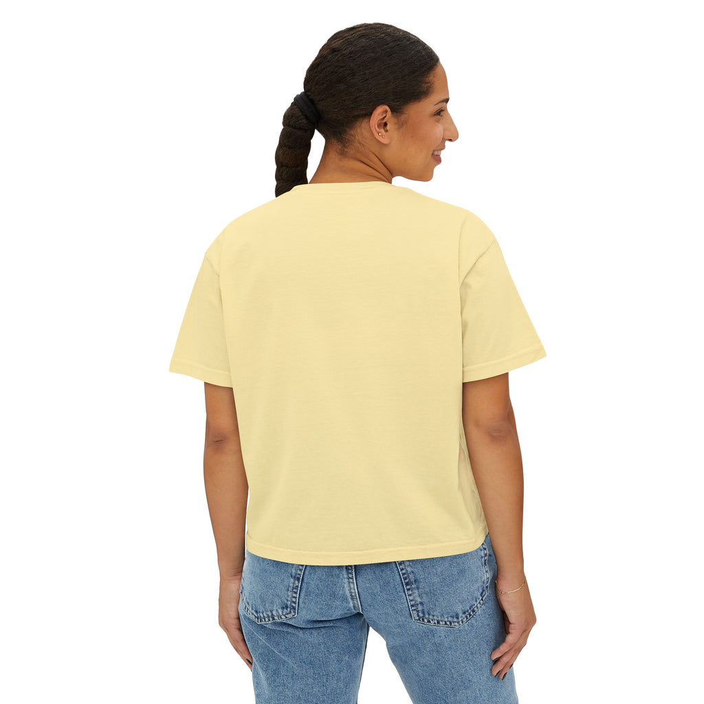 NATO Daddy Women's Boxy Tee | Casual Cotton Top, Gift for Dads, Fun Birthday Shirt, Everyday Wear, Summer Style