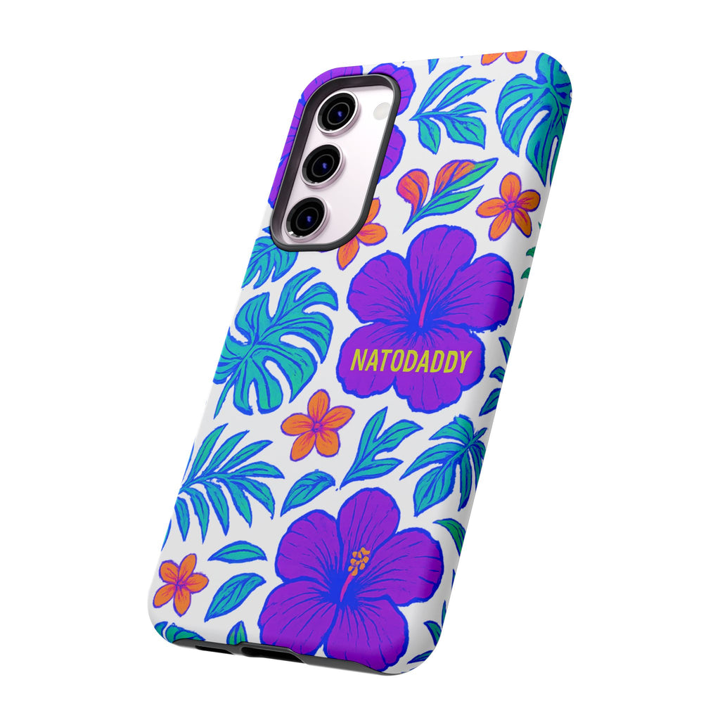 Tropical Phone Case | Tough Cases with Floral Design, Gift for Him/Her, Summer Vibe, Phone Accessory, Cute Design
