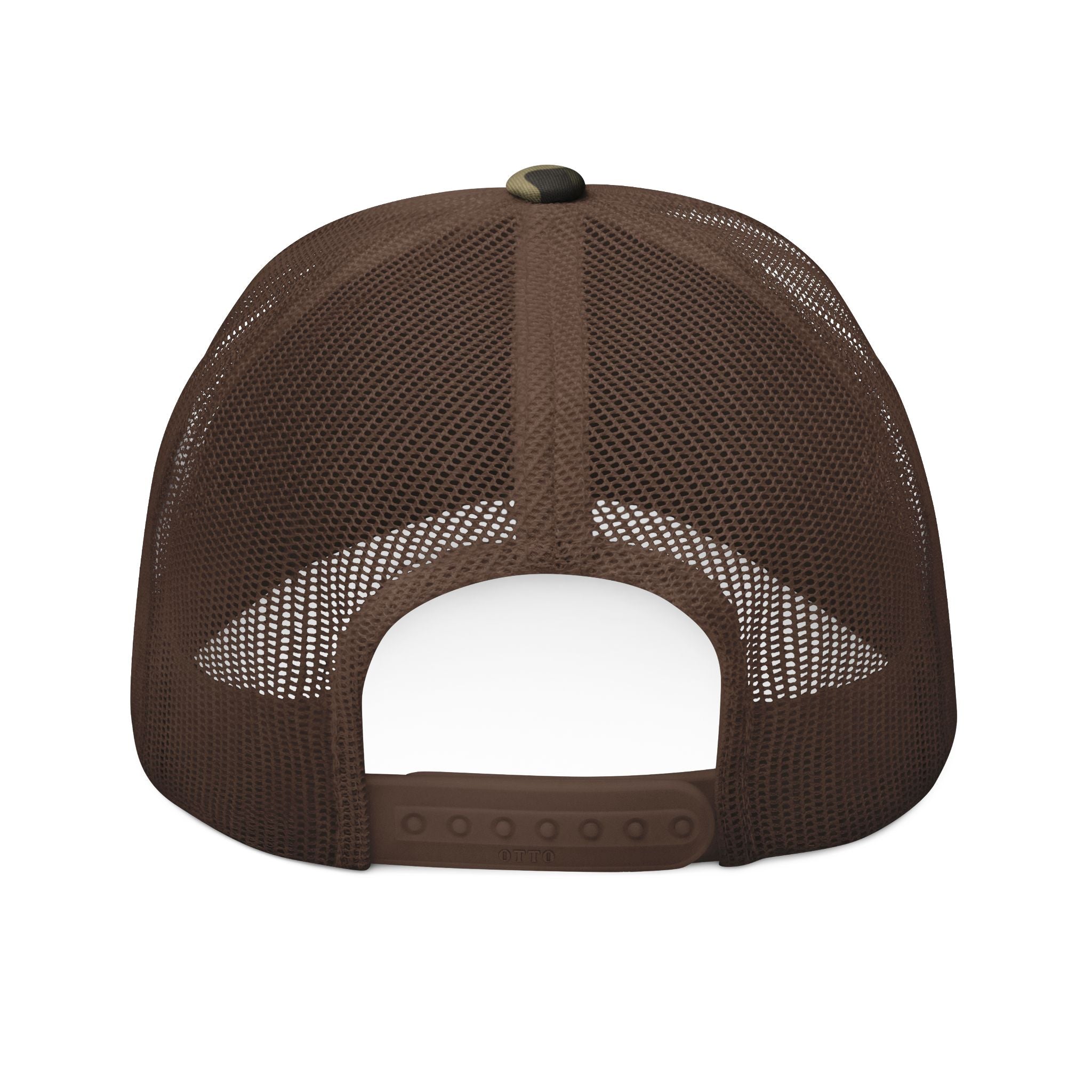 Camouflage Trucker Hat - Defender of Peace Hat for Outdoor Lovers, Fishing, Camping, Military Events, Gifts for Him