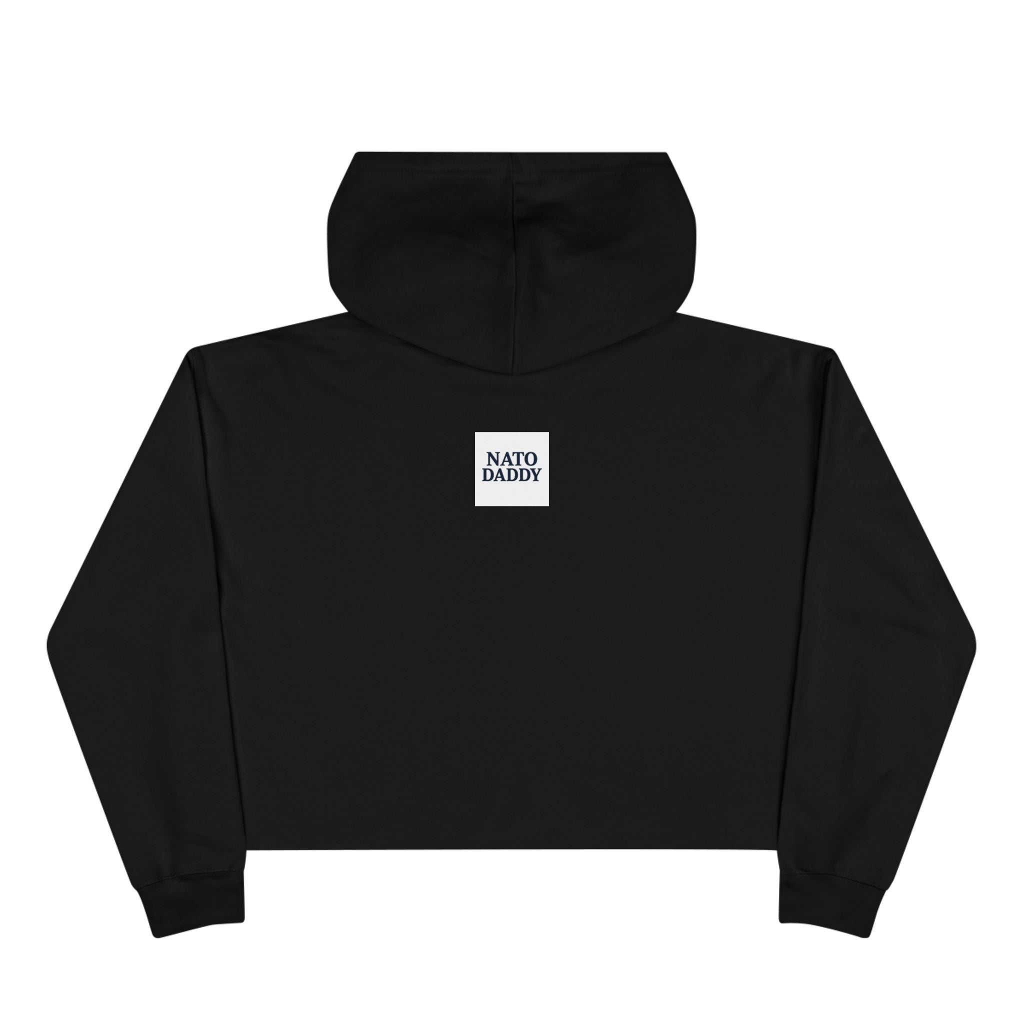 Funny Graphic Crop Hoodie, Trendy Casual Wear, Perfect Gift for Dad, Unique Party Apparel, Comfortable Summer Fashion