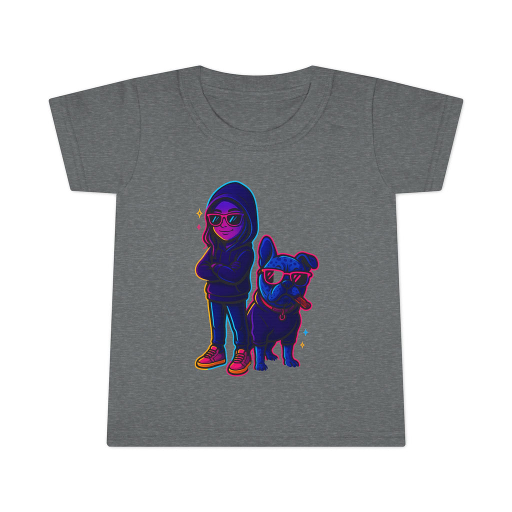 Cool Kids' Toddler T-Shirt with Fun Graphic, Bright Yellow Tee for Playful Outfits, Gifts for Boys and Girls, Summer Wardrobe Must-Have