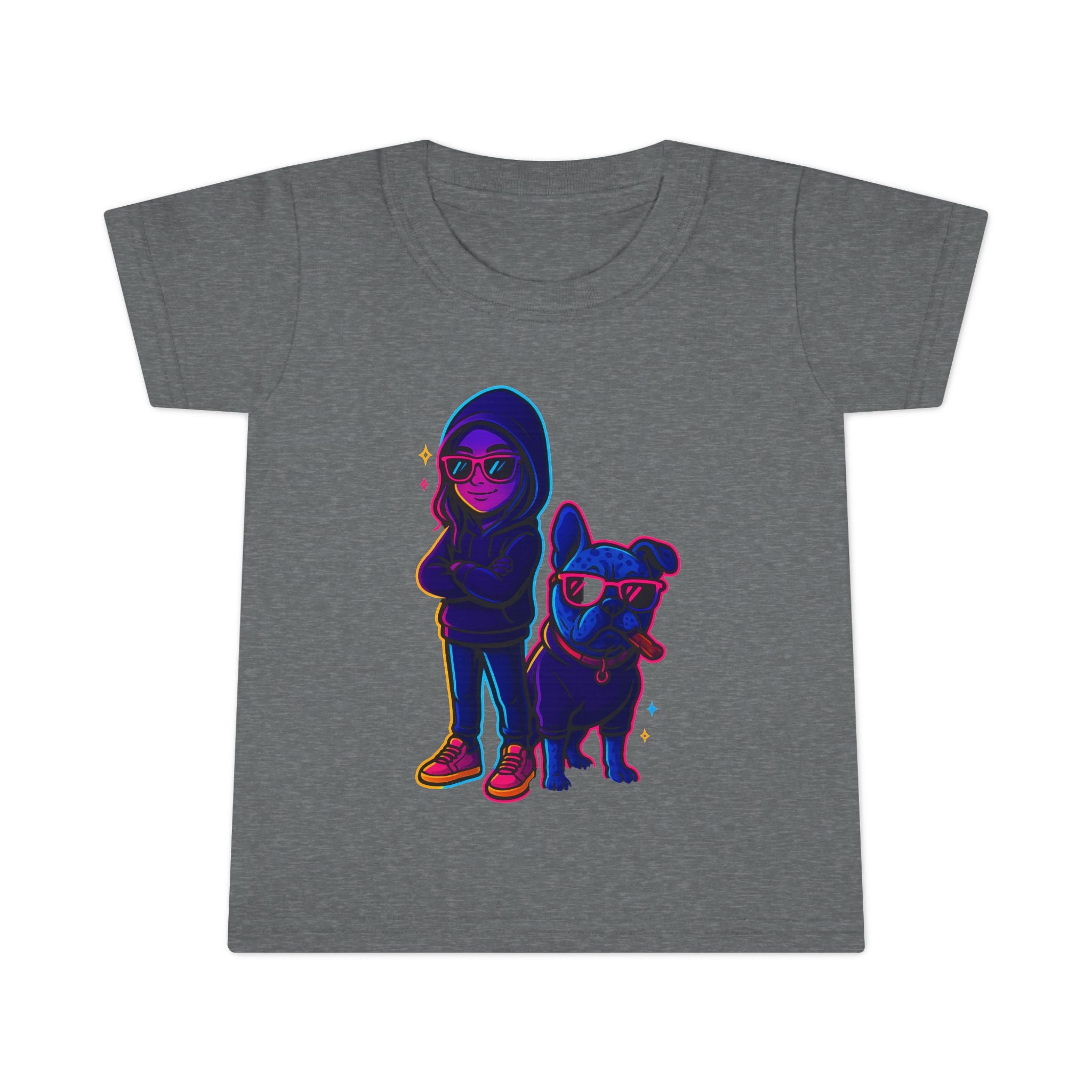 Cool Kids' Toddler T-Shirt with Fun Graphic, Bright Yellow Tee for Playful Outfits, Gifts for Boys and Girls, Summer Wardrobe Must-Have