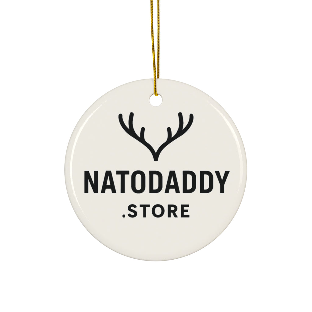 Ceramic Ornament Set - Rustic Holiday Décor, Unique Gifts, Home Decorations, Christmas Tree Ornaments, Personalized Keepsakes