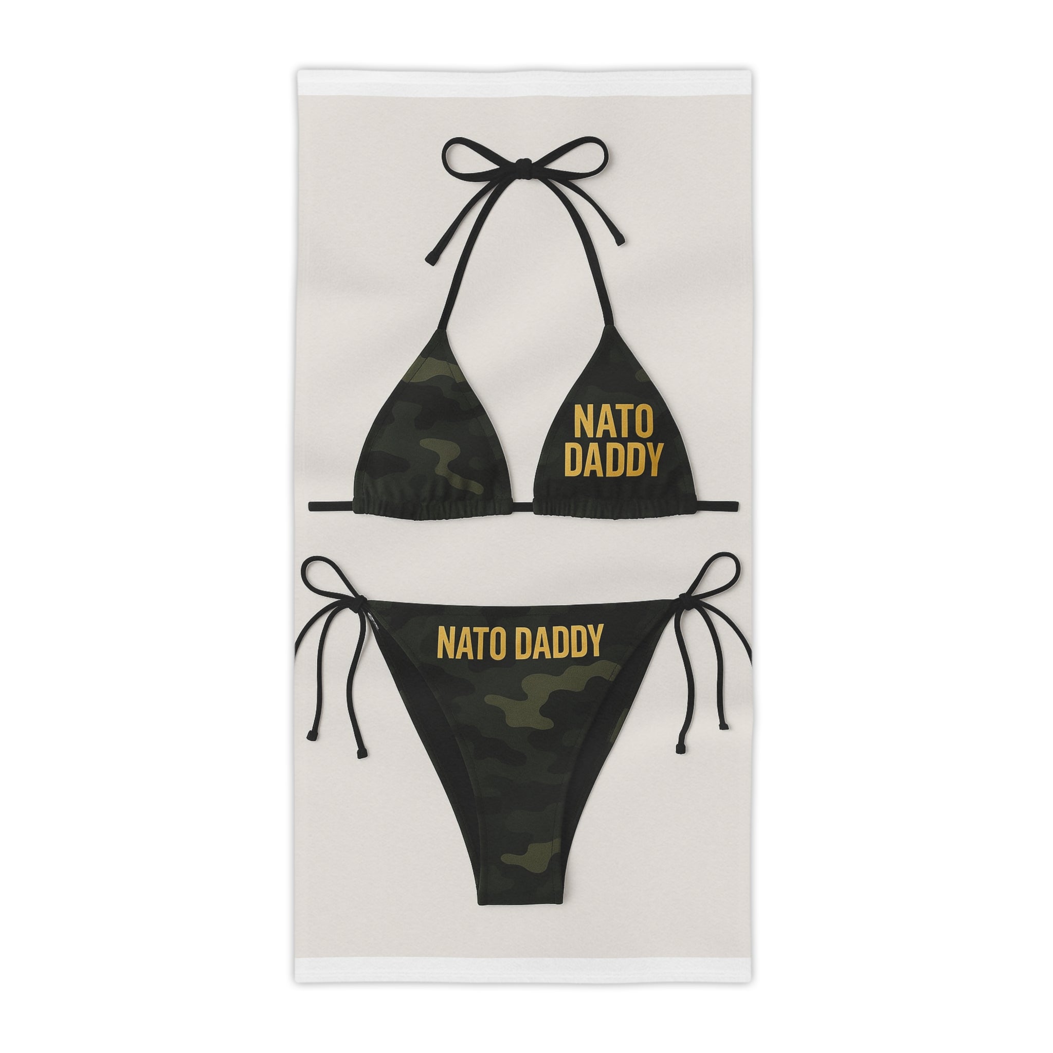 Camo Beach Towel Set - Perfect for Summer, Pool Parties, Family Vacations, Gifts for Dads