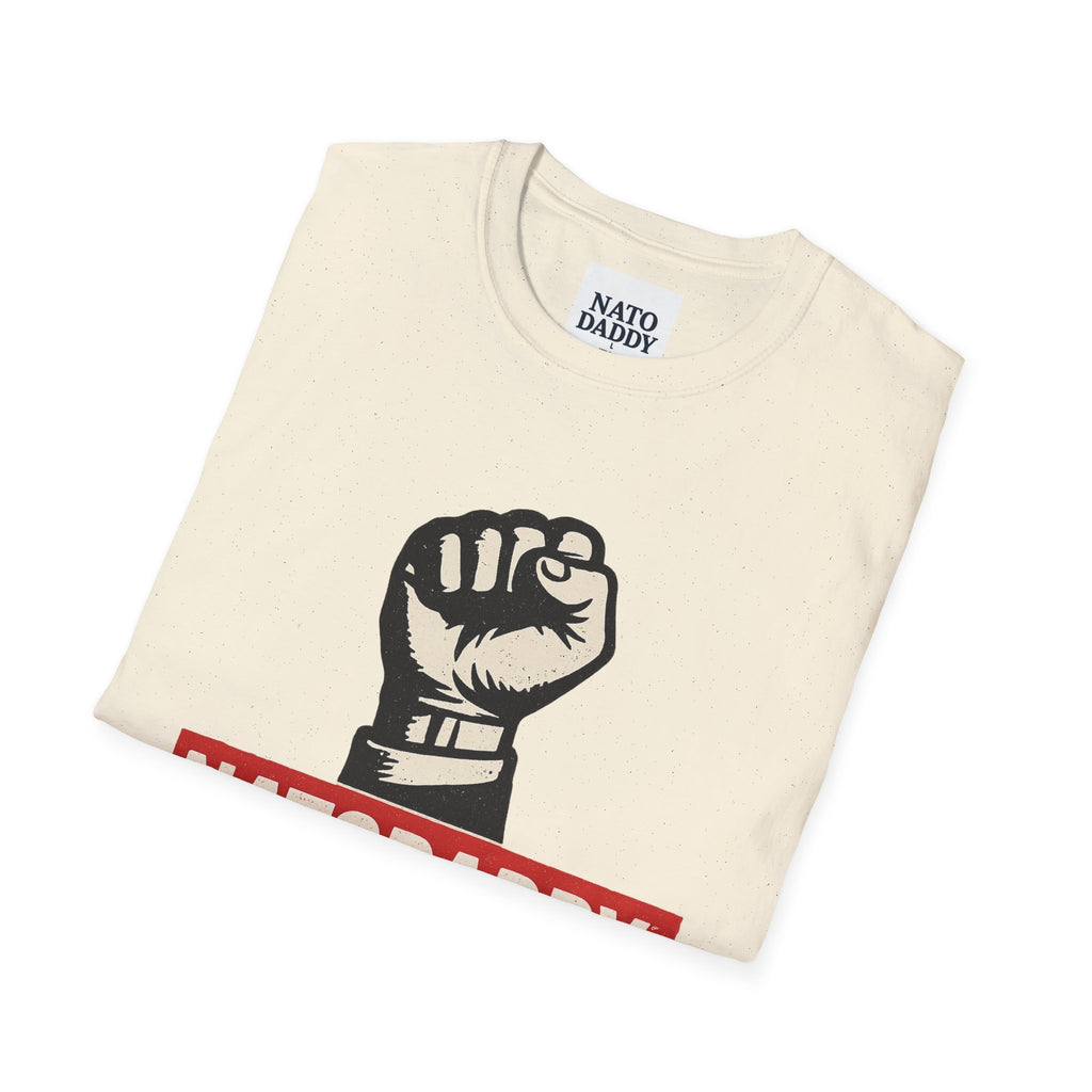 Empowering Unisex Softstyle T-Shirt - Natodaddy Still Standing, Casual Gift for Dads, Father's Day, Motivational Apparel, Unique Graphic Tee