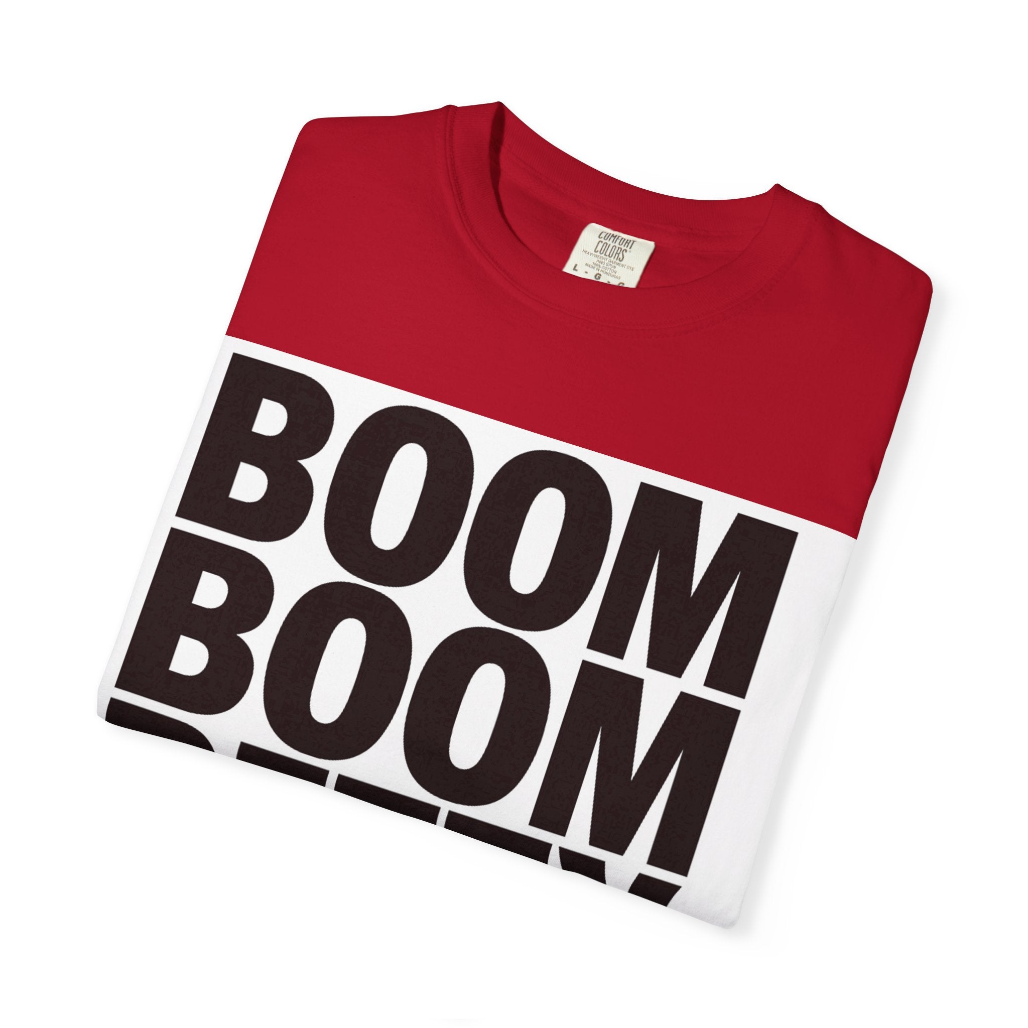 Boom Boom Betty Unisex Garment-Dyed T-shirt, Casual Tee, Cool Graphic Tee, Gift for Her, Trendy Streetwear