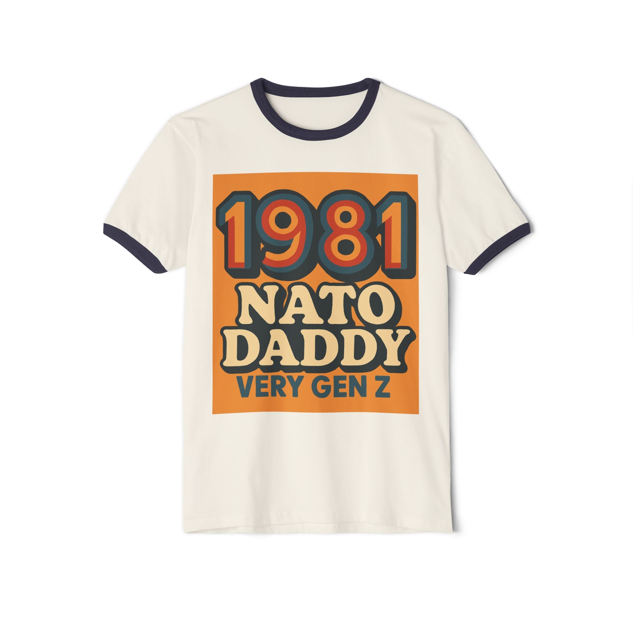 Retro Gen Z Ringer Tee - Perfect for Casual Outings, Birthdays, Gifts, Nostalgia Lovers, Festival Apparel