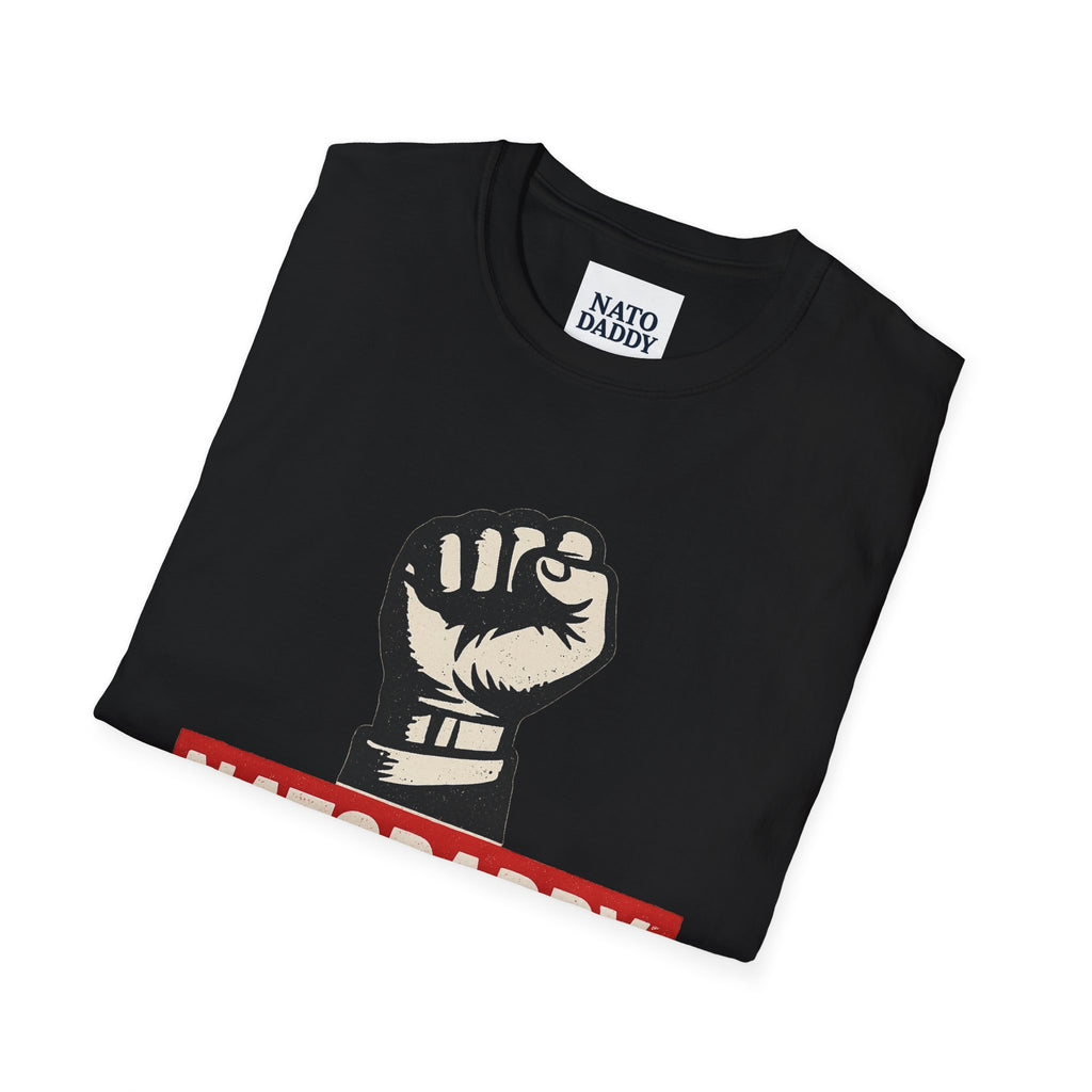Empowering Unisex Softstyle T-Shirt - Natodaddy Still Standing, Casual Gift for Dads, Father's Day, Motivational Apparel, Unique Graphic Tee