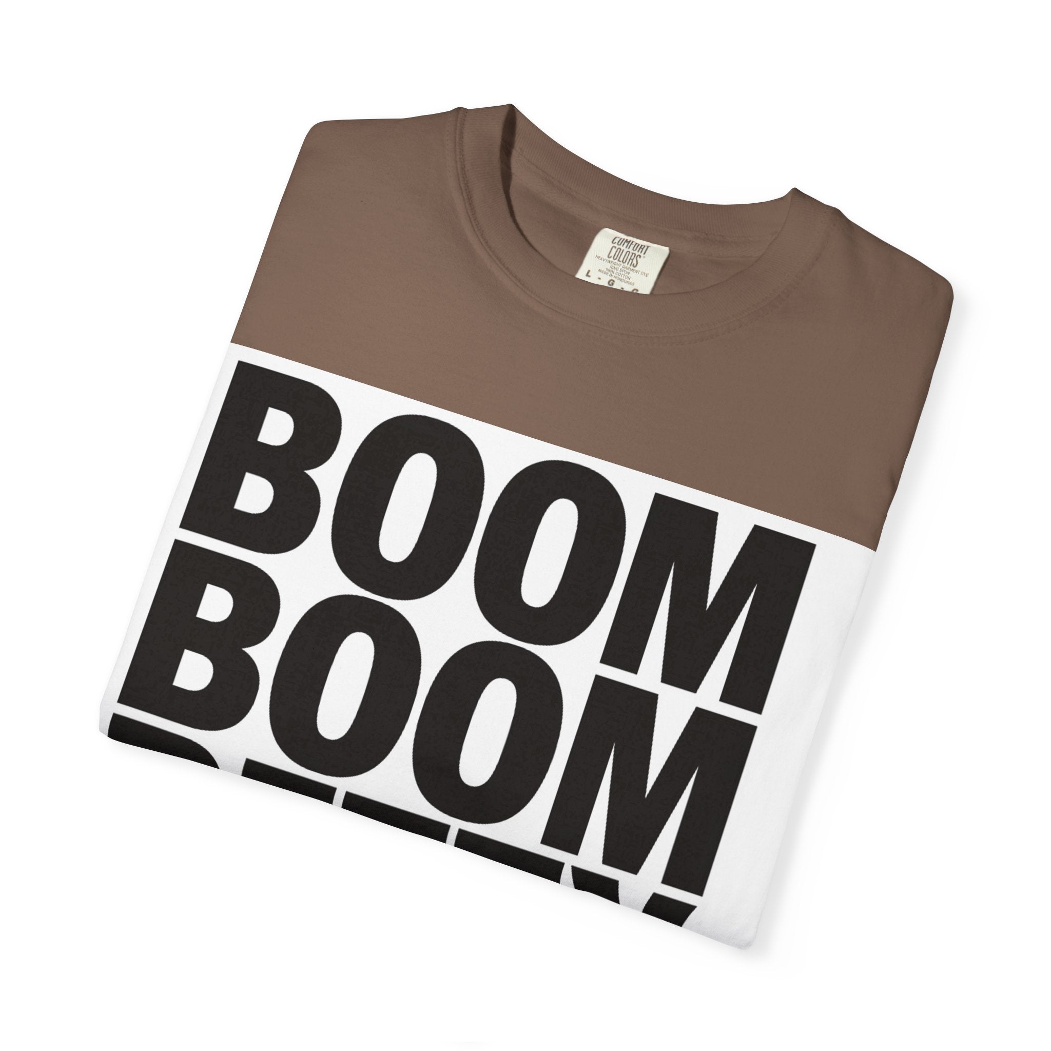 Boom Boom Betty Unisex Garment-Dyed T-shirt, Casual Tee, Cool Graphic Tee, Gift for Her, Trendy Streetwear