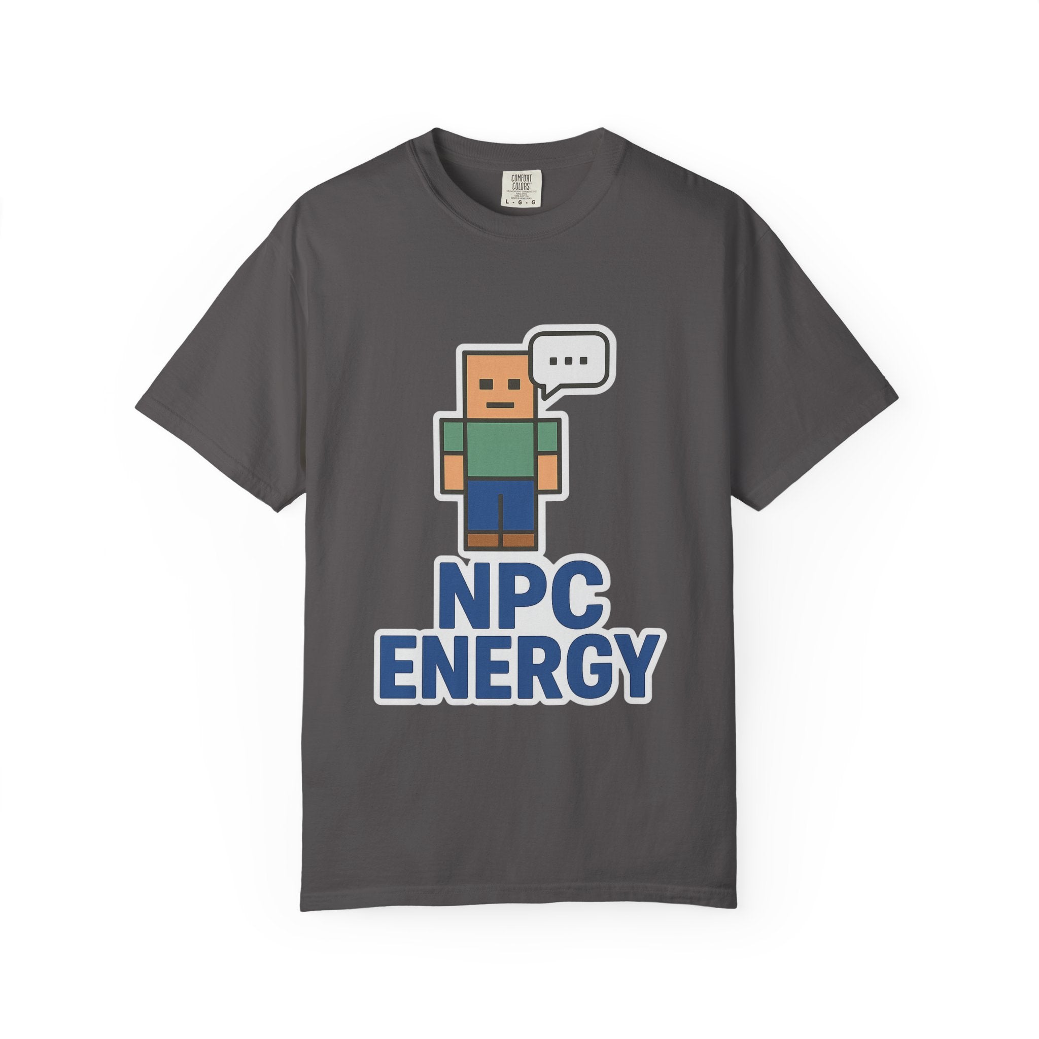 Unisex NPC Energy T-Shirt, Gamer Tee, Perfect Gift for Gamers, Casual Wear, Fun Video Game Apparel