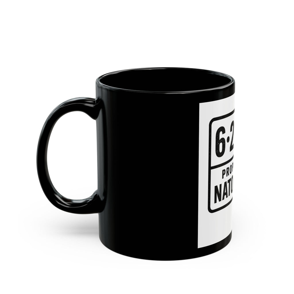 Personalized Black Mug for Dads, Custom Gift, Father's Day Mug, Coffee Cup for Dad, Nato Daddy Mug